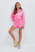 Y sweat shorts - Pink/cherie