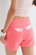 Y sweat shorts - Corail