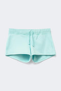 Y sweat shorts - Blue/cherie