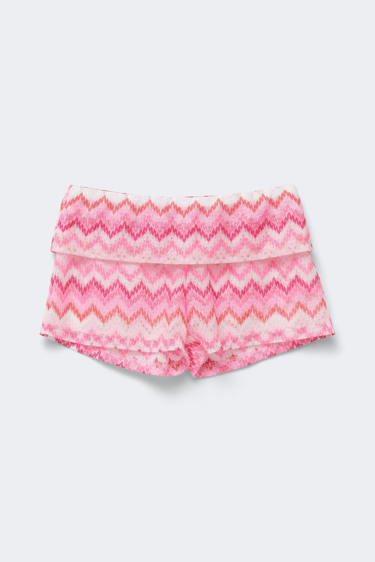 14+ folded stripe shorts - Stripe