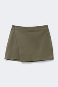 Wrap skirt - Kaki