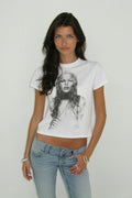 14+ printed tee - Sunny peach