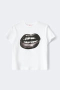 14+ printed tee - Multi check