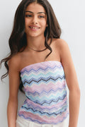 Y bandeau top - Stripe