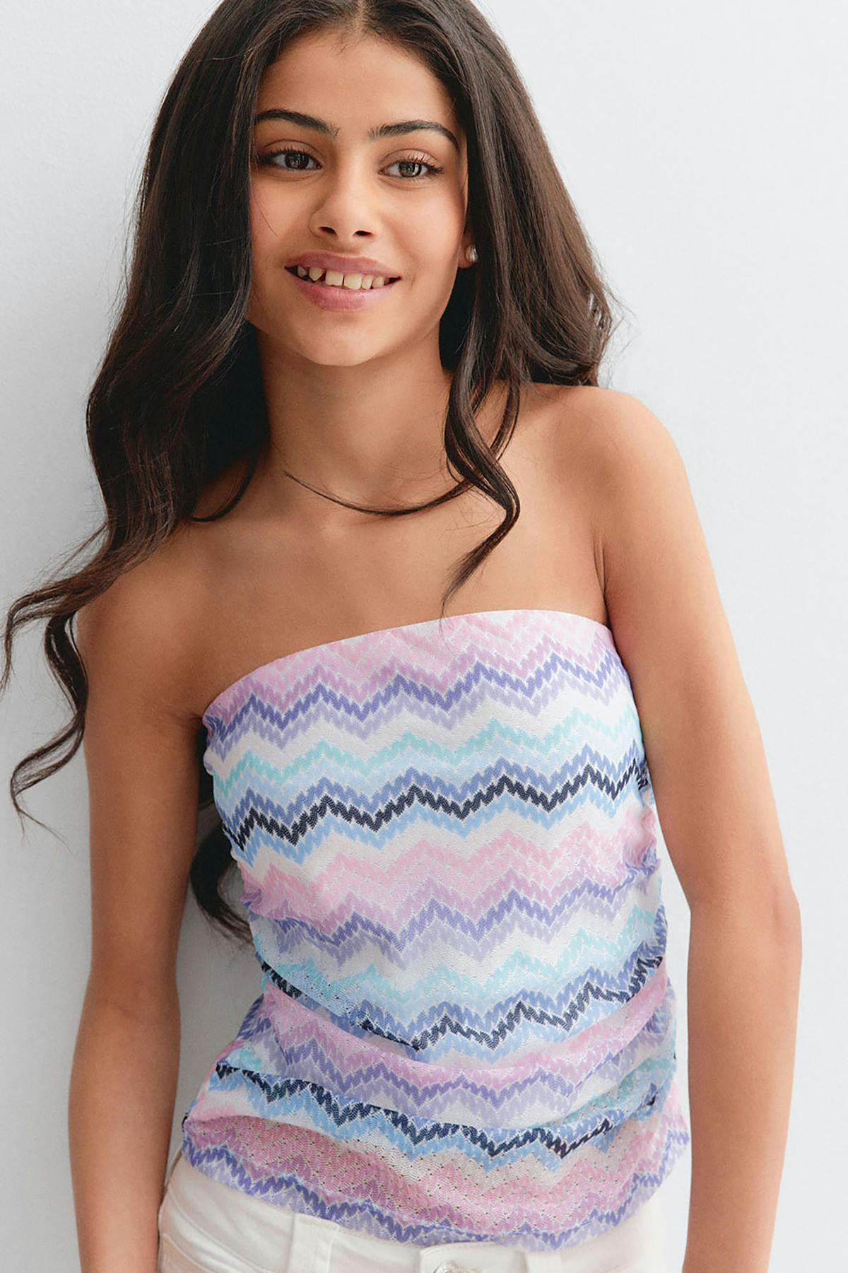 Y bandeau top - Stripe