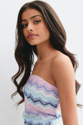 Y bandeau top - Stripe