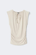 Soft loungewear singlet - Noir