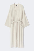 Soft loungewear robe - Beige melange