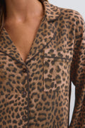 Soft pyjamas shirt - Marron foncé