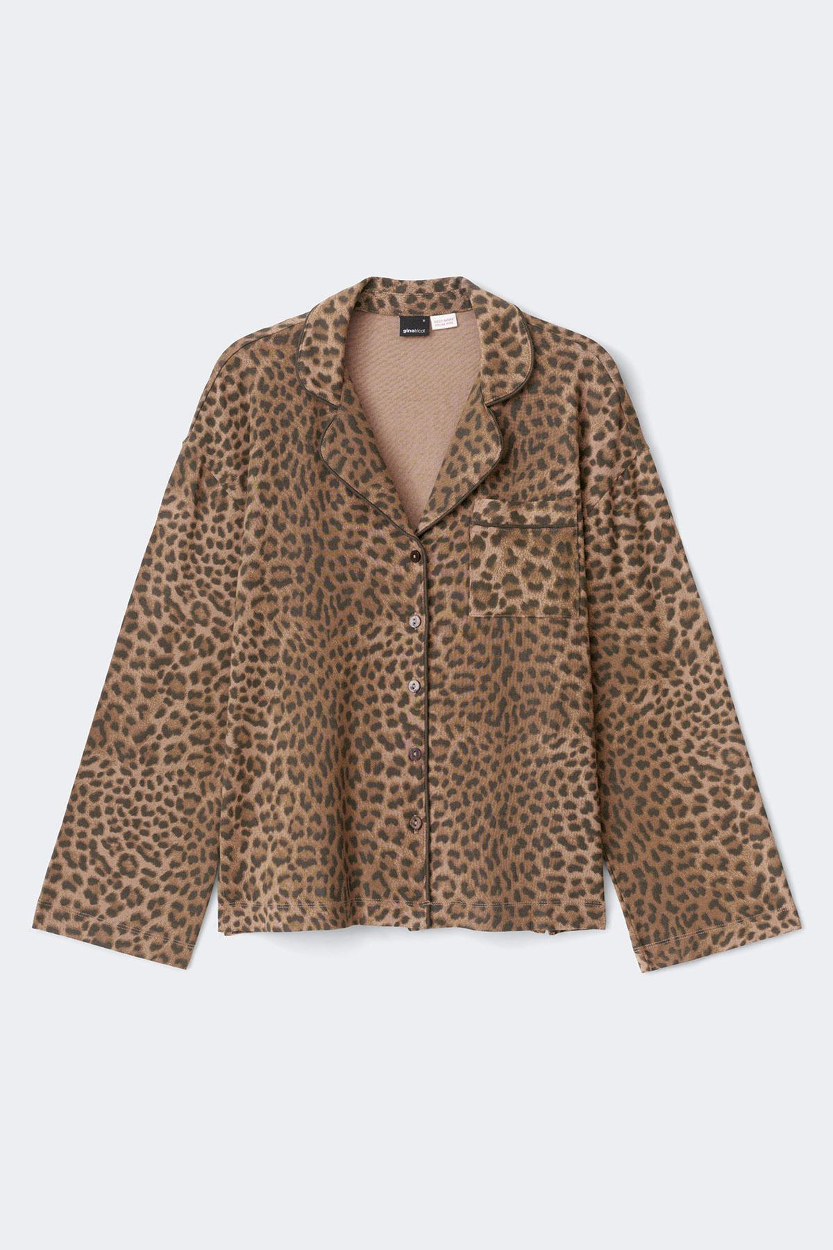 Soft pyjamas shirt - Sleepy teddy bear