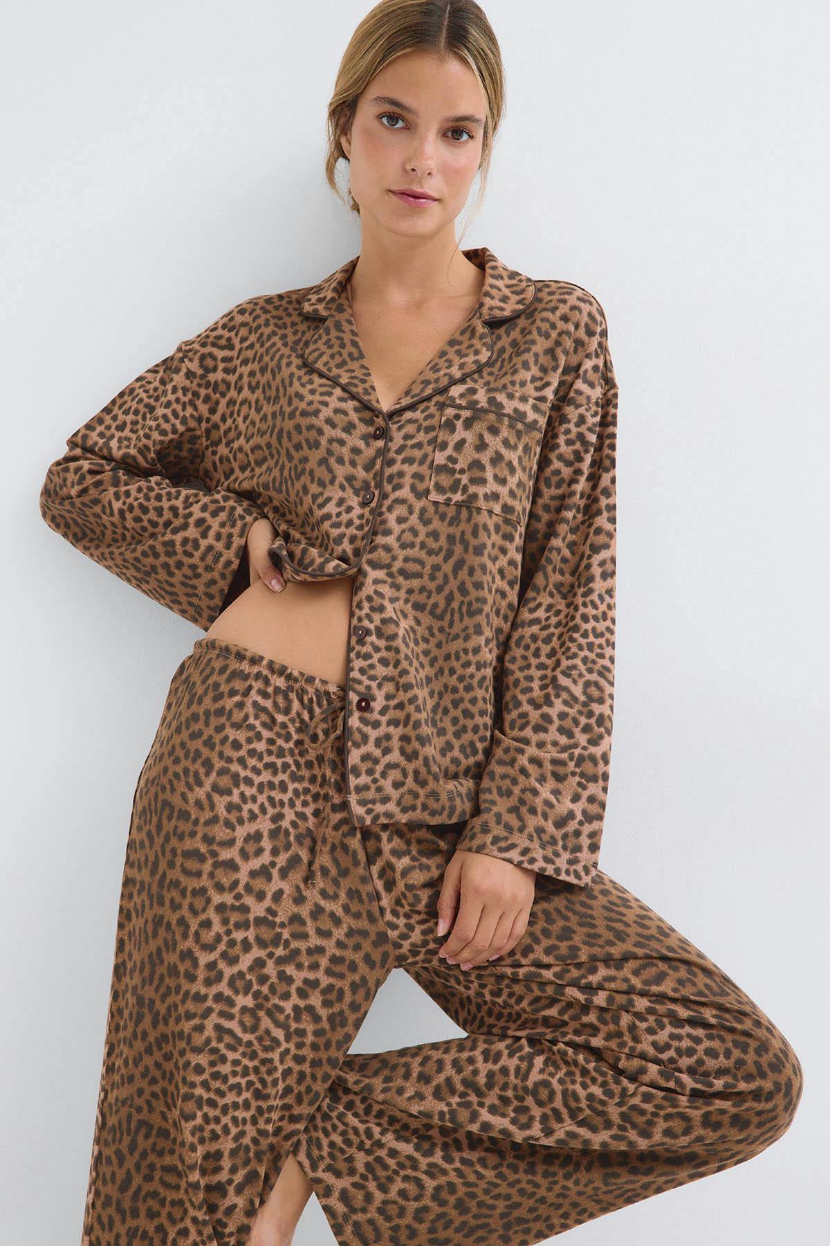 Soft pyjamas trousers - Sleepy teddy bear