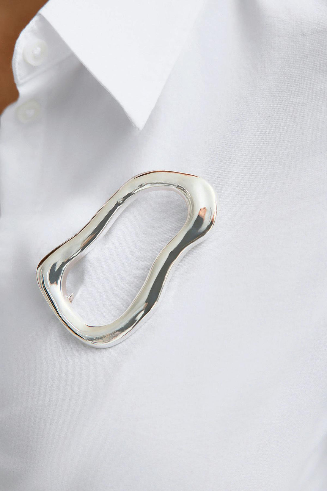 Big brooch - Argent