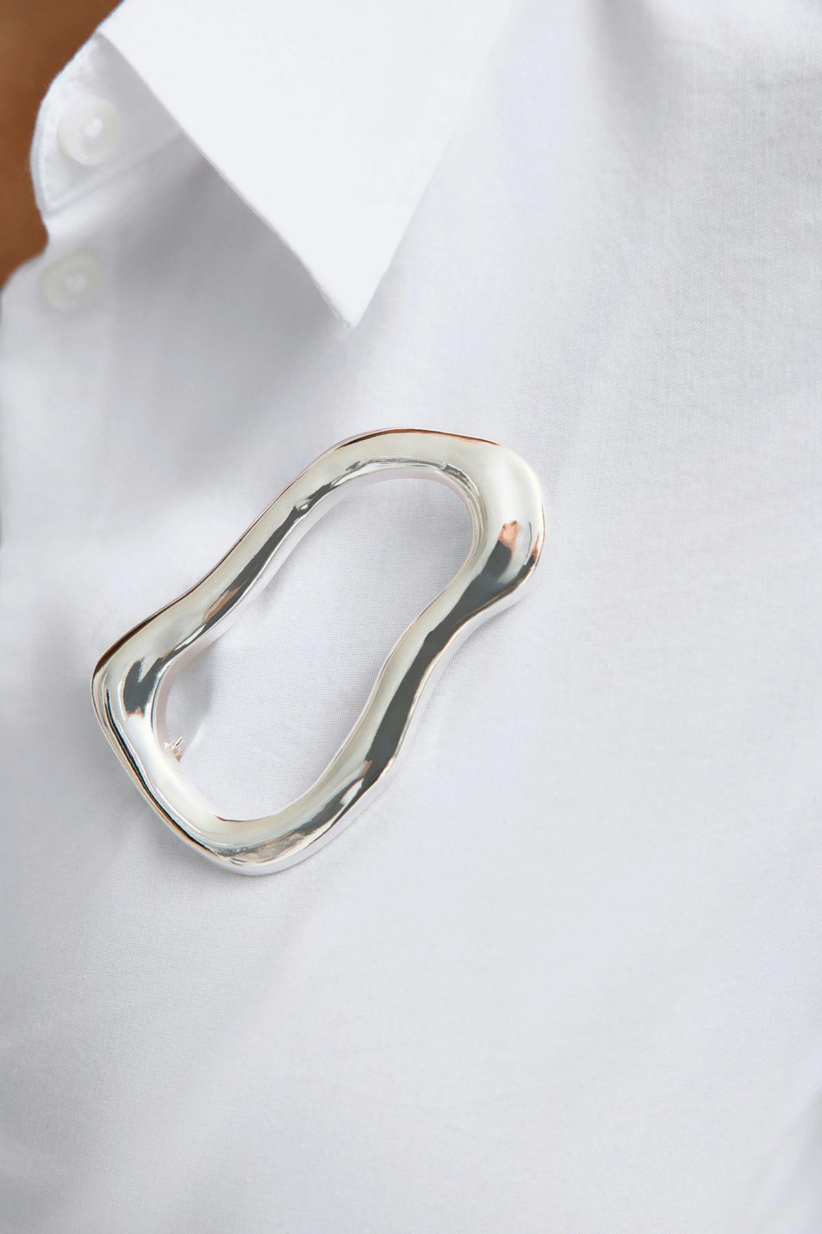 Big brooch - Argent