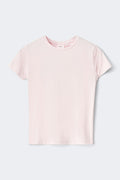 Y printed tee - Ballet slipper