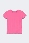 Y printed tee - Rose