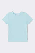 Y printed tee - Bleu clair