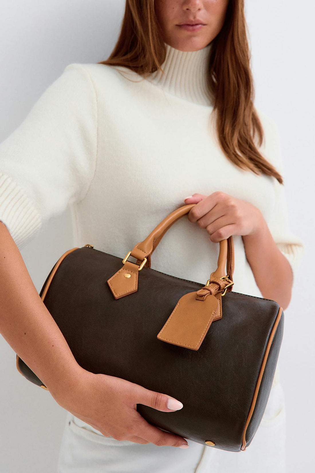 Small duffle bag - Multi brown
