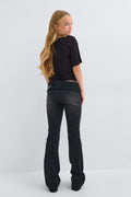 Y lowkey folded jeans - Offblack