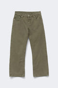 Crush cropped jeans - Kaki