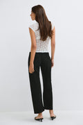Crush cropped jeans - Blanc