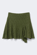 Textured mini skirt - Cypress