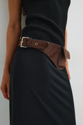Pocket hip belt - Marron