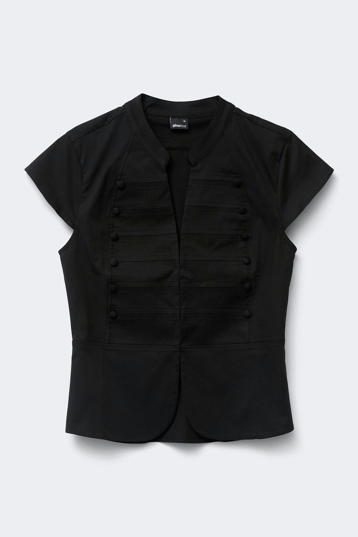 Shaped utility top - Noir