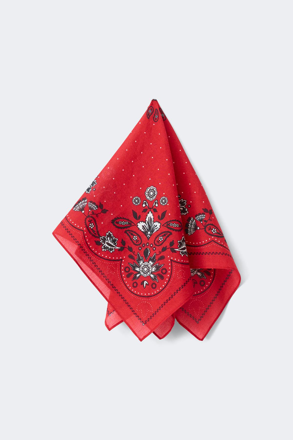 Cotton bandana scarf