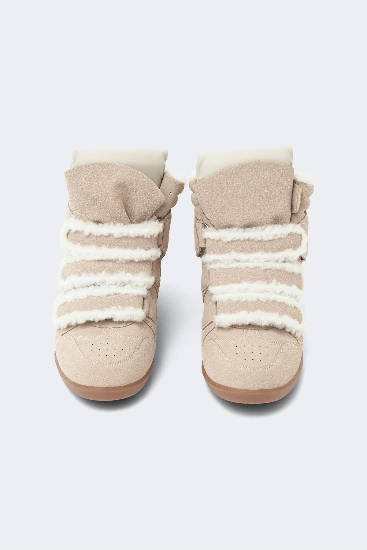 14+ teddy sneakers - Gris