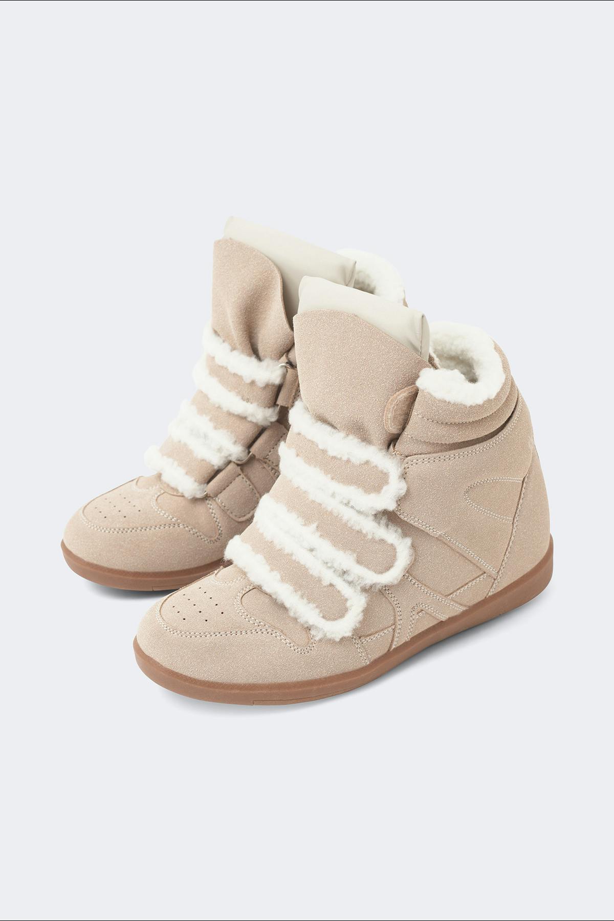 14+ teddy sneakers - Gris