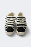Y petite teddy sneakers - Noir