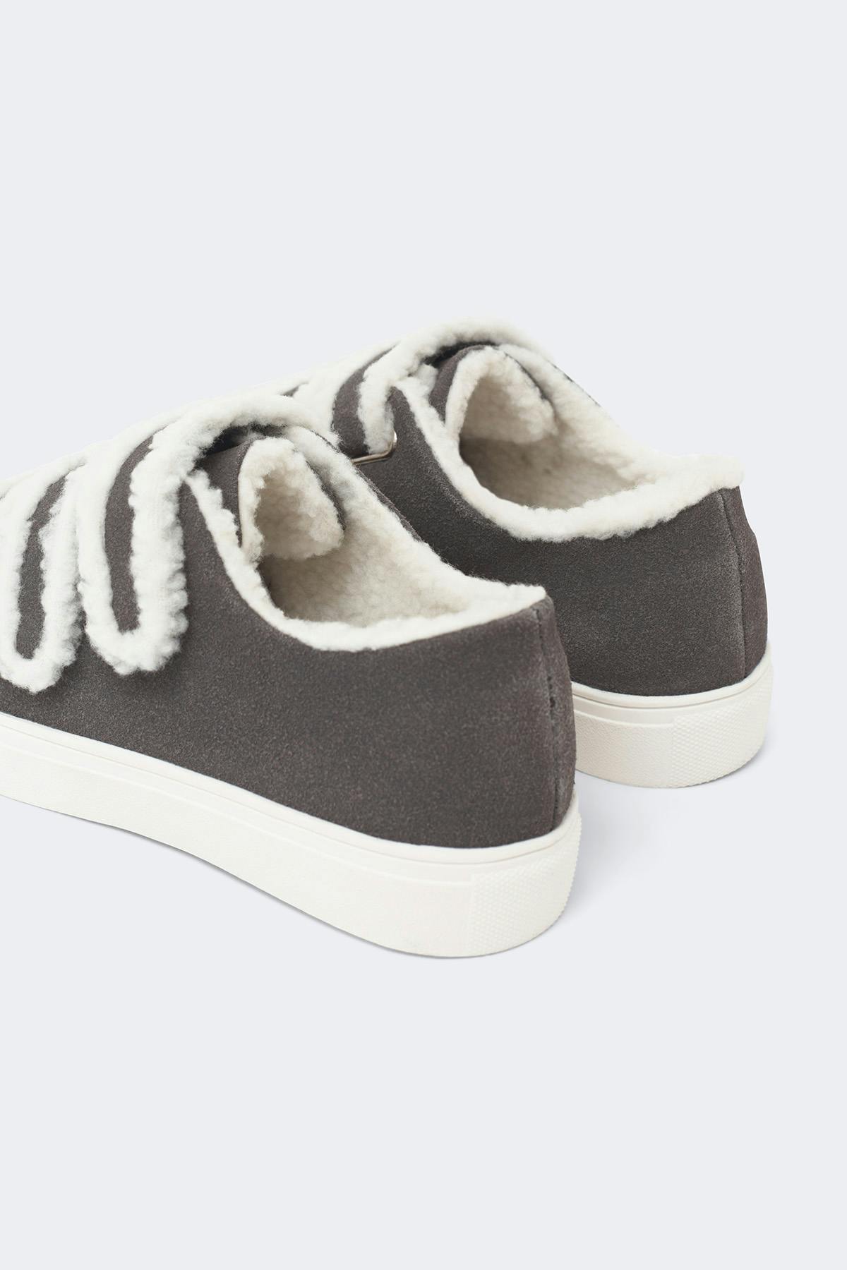 14+ teddy sneakers - Gris