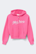Y zip hoodie - Pink/cherie