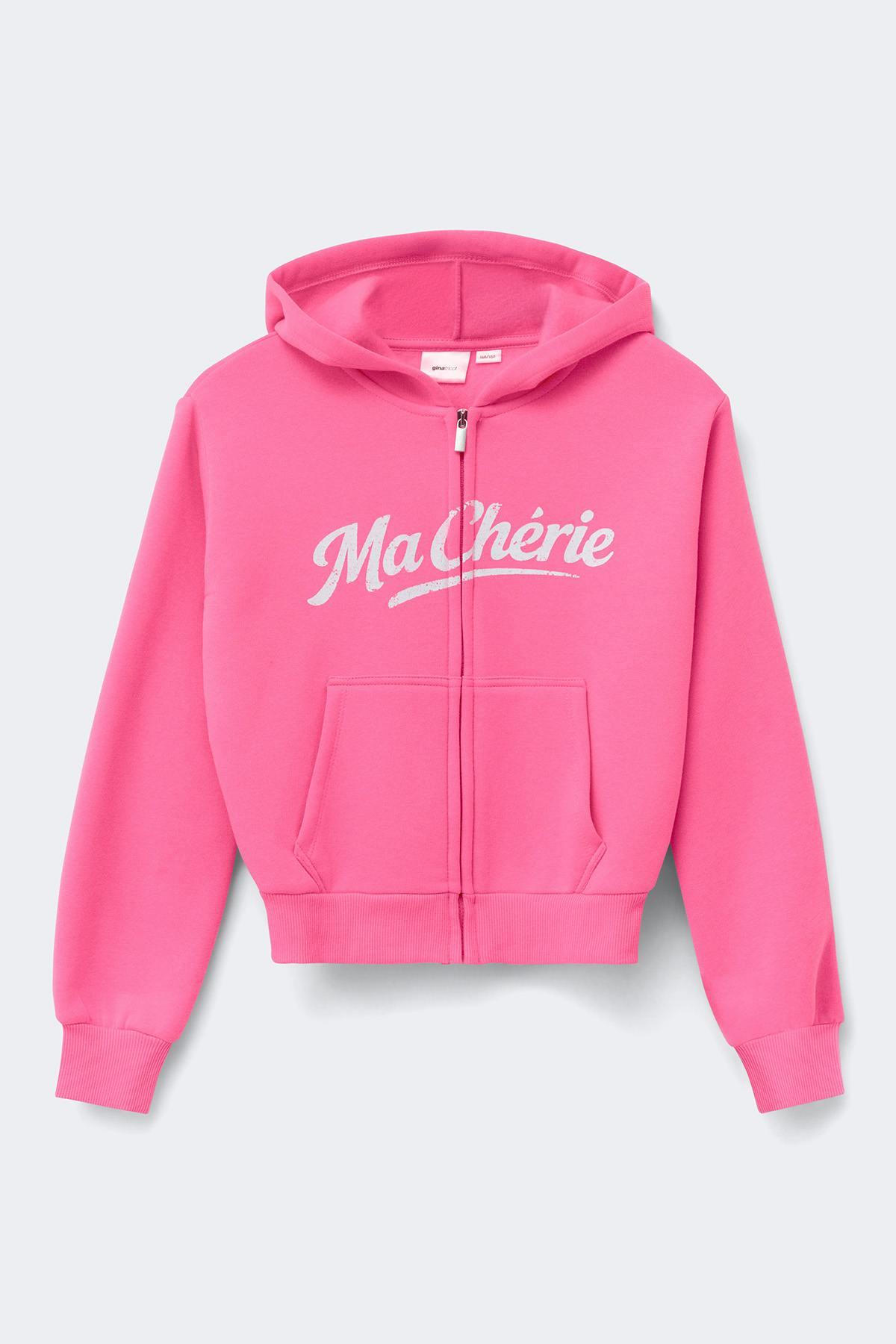 Y zip hoodie - Pink/cherie