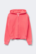 Y zip hoodie - Corail