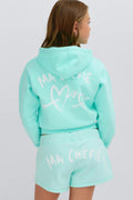 Y zip hoodie - Pink/cherie