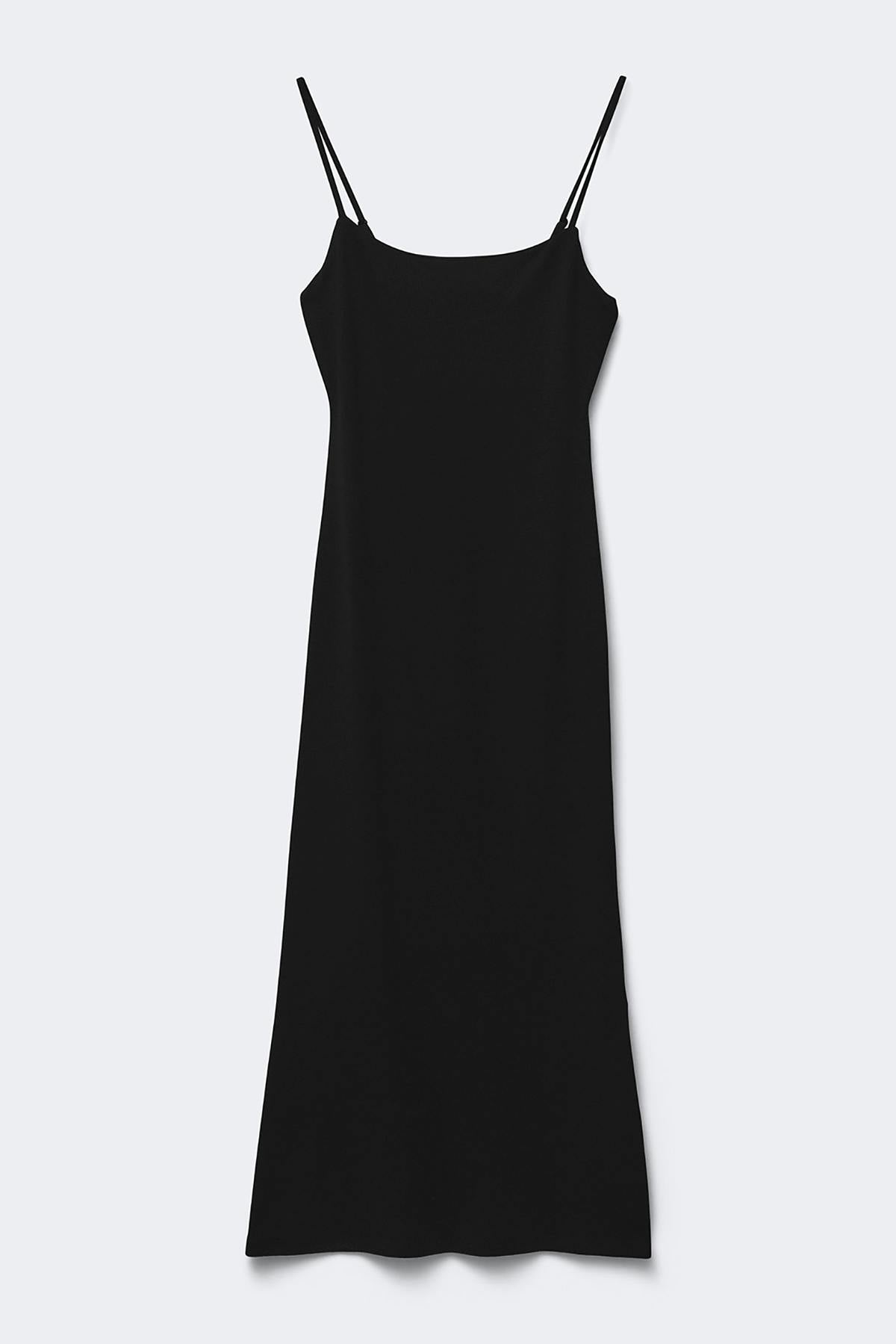 90s midi dress - Noir