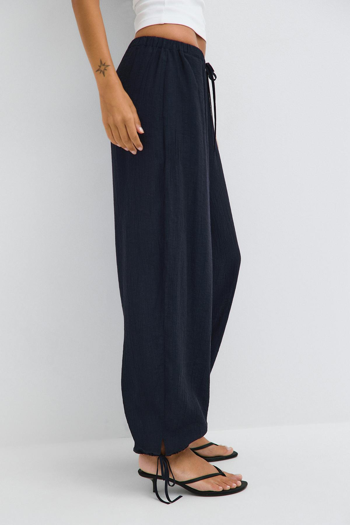 Balloon trousers - Bleu marine
