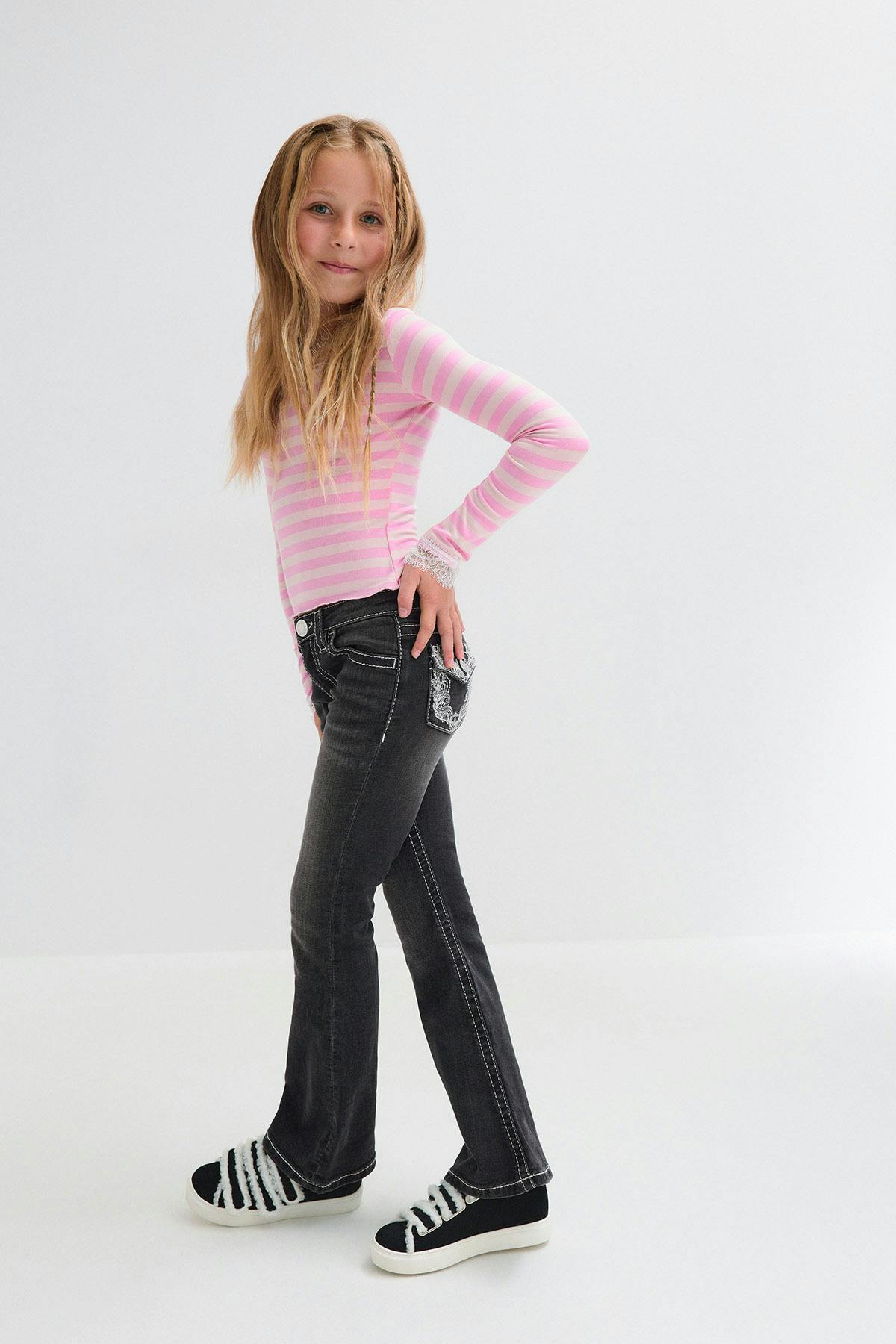 Y petite darling dazzle jeans - Noir