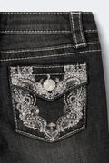 Y petite darling dazzle jeans - Noir