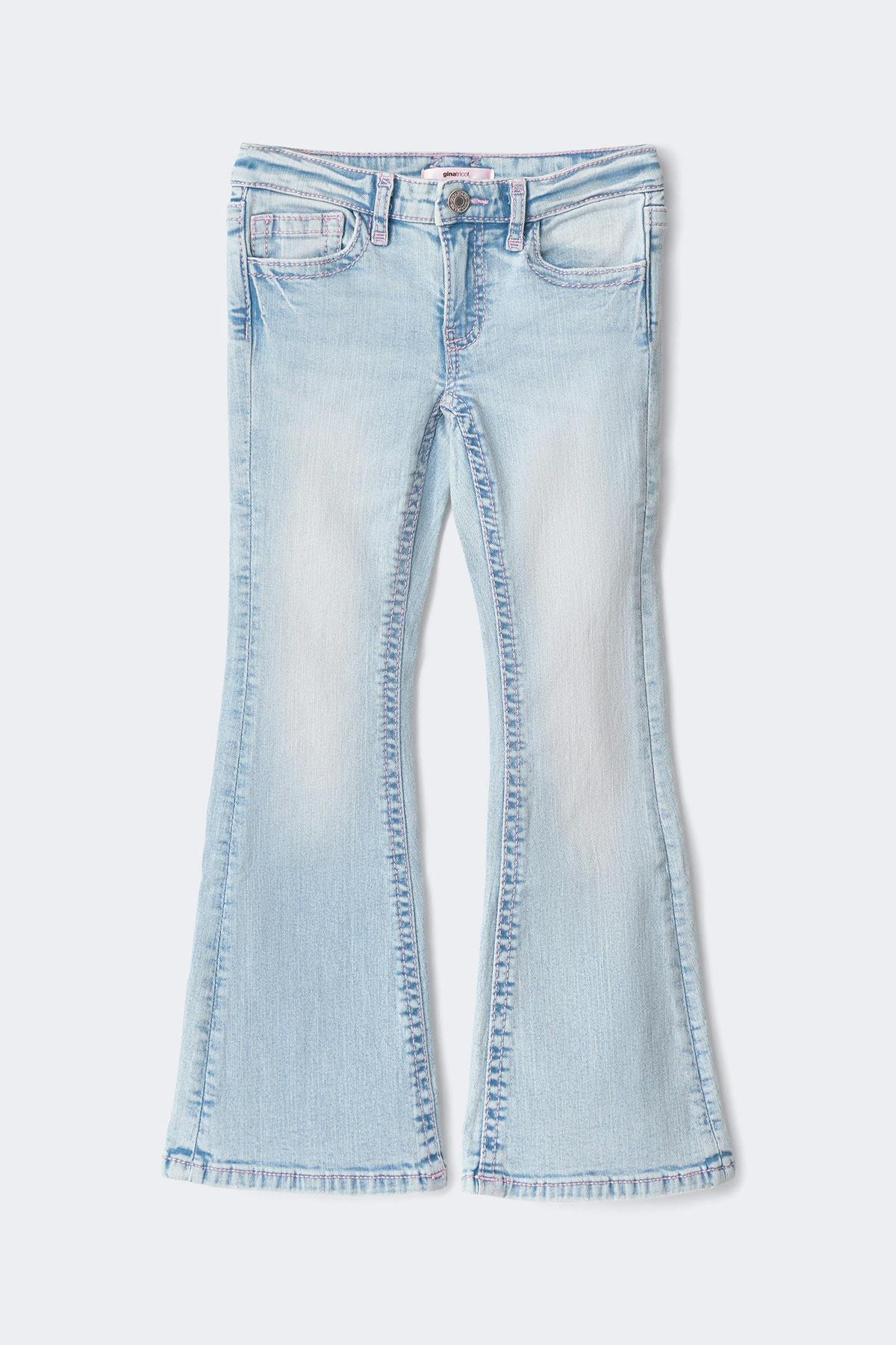 Y petite pink flap jeans - Super lt blue