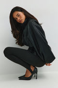 Stirrup tights - Noir
