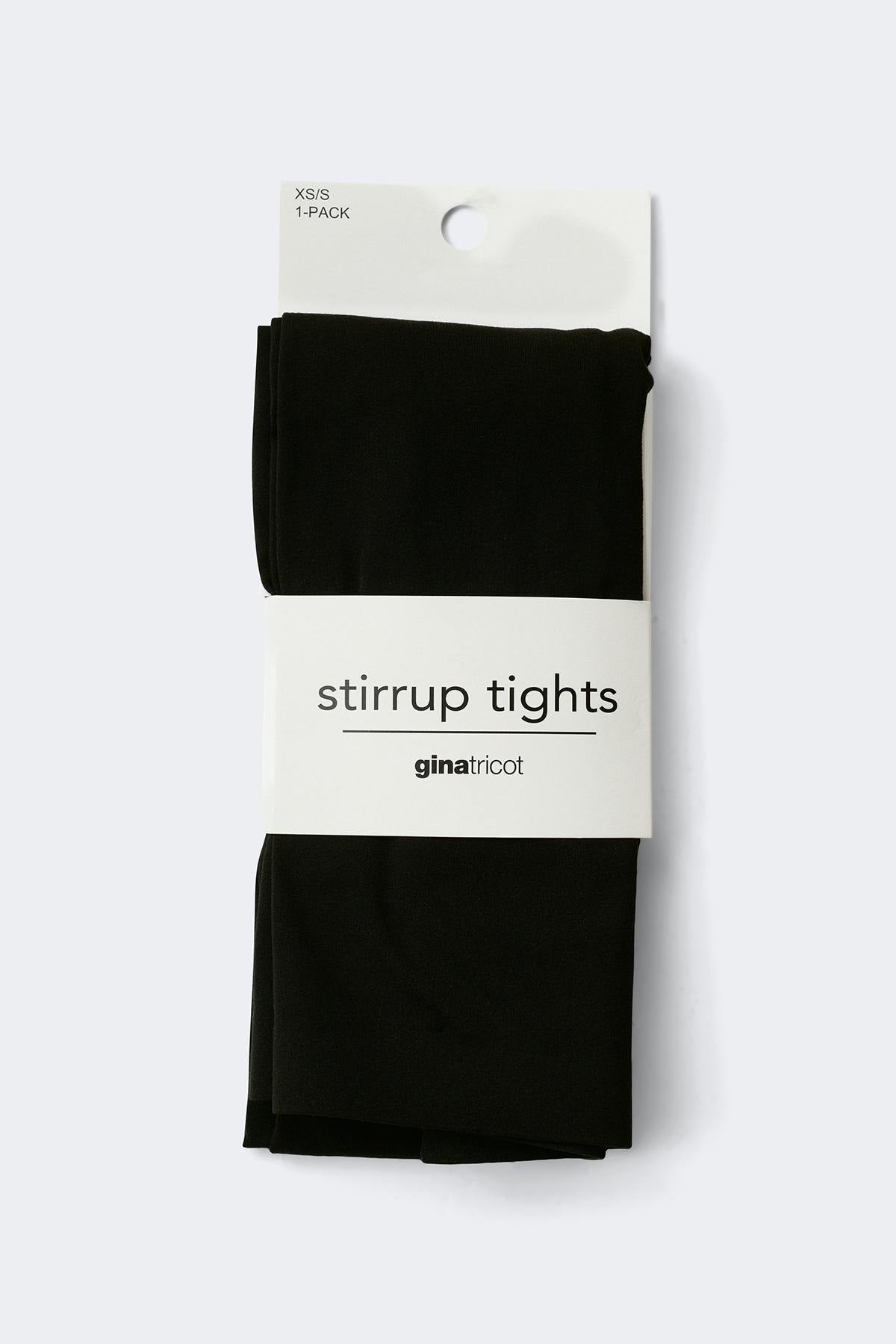 Stirrup tights - Noir