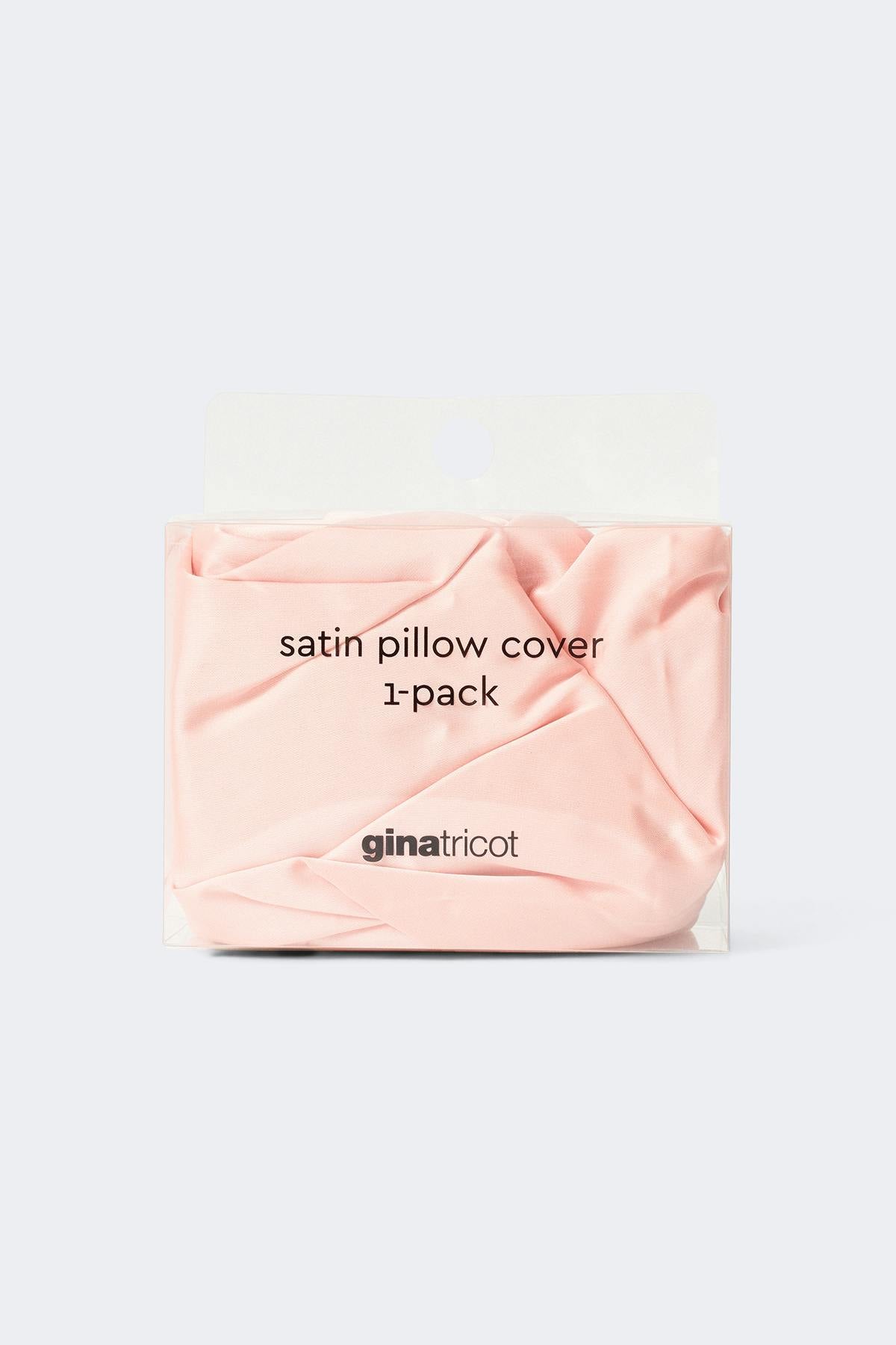 Satin pillow cover