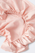 Satin pillow cover