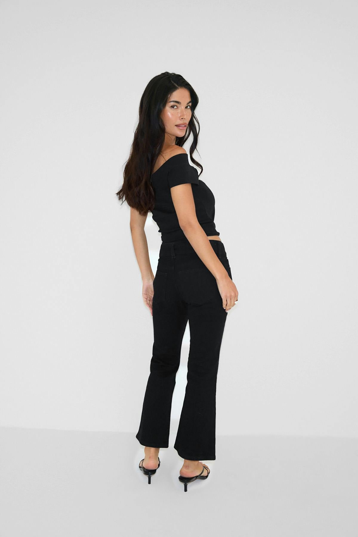 Kick flare jeans - Classic blue