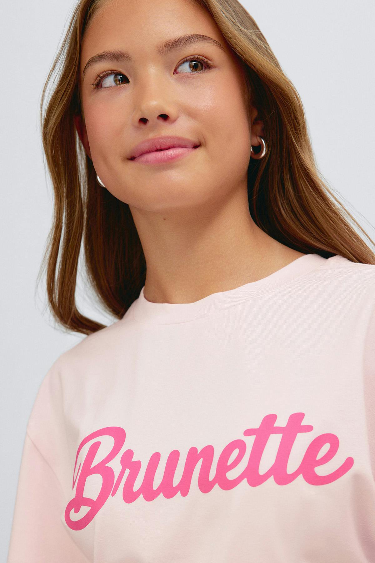 Y fitted tee - Rose