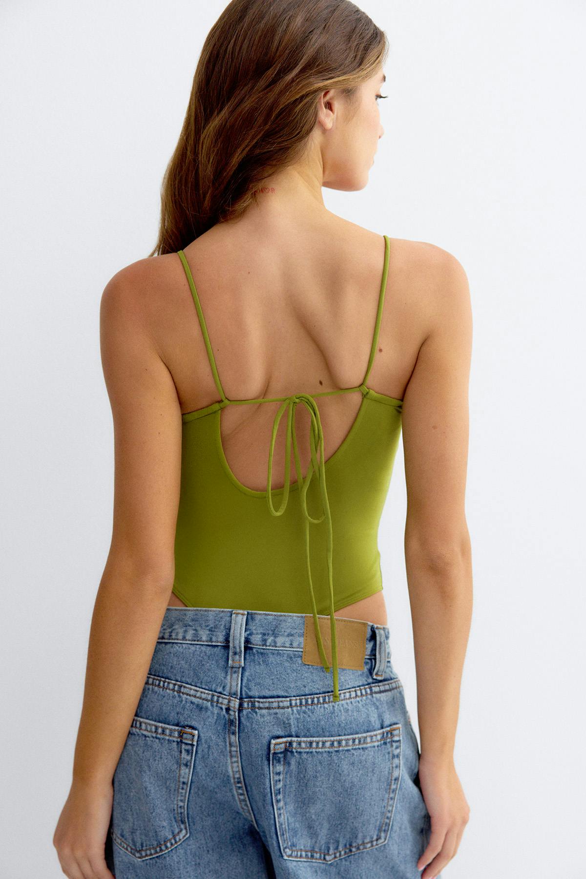 Ruched strap body - Merock/olive