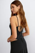 Ruched strap body - Noir