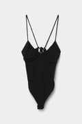Ruched strap body - Noir